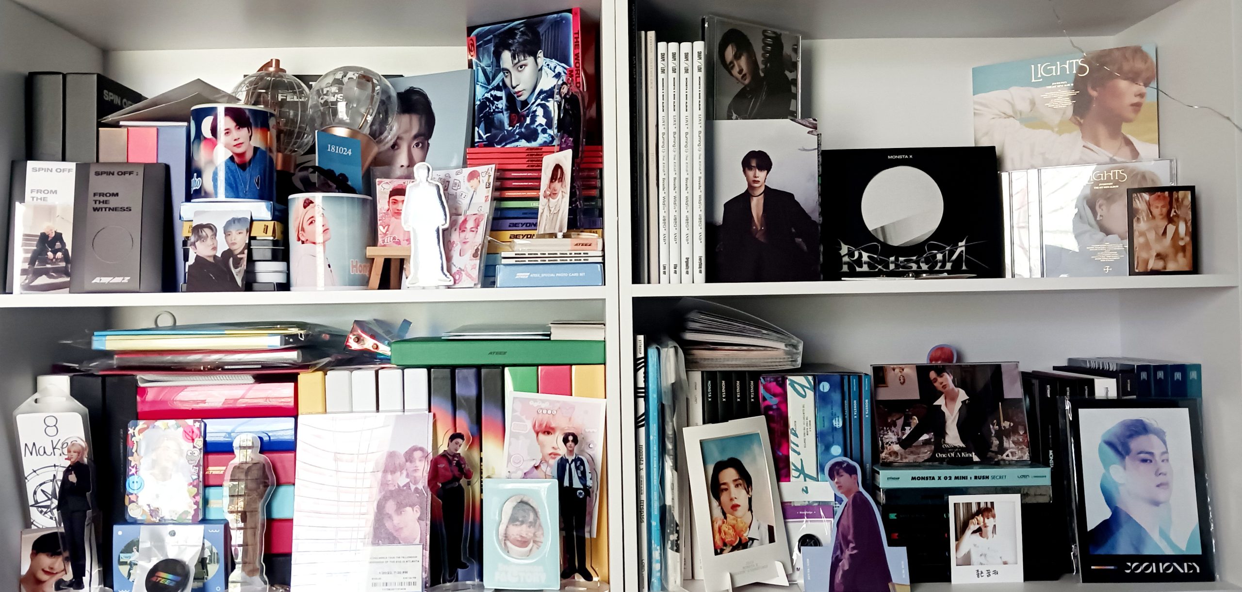 how to organize kpop albums